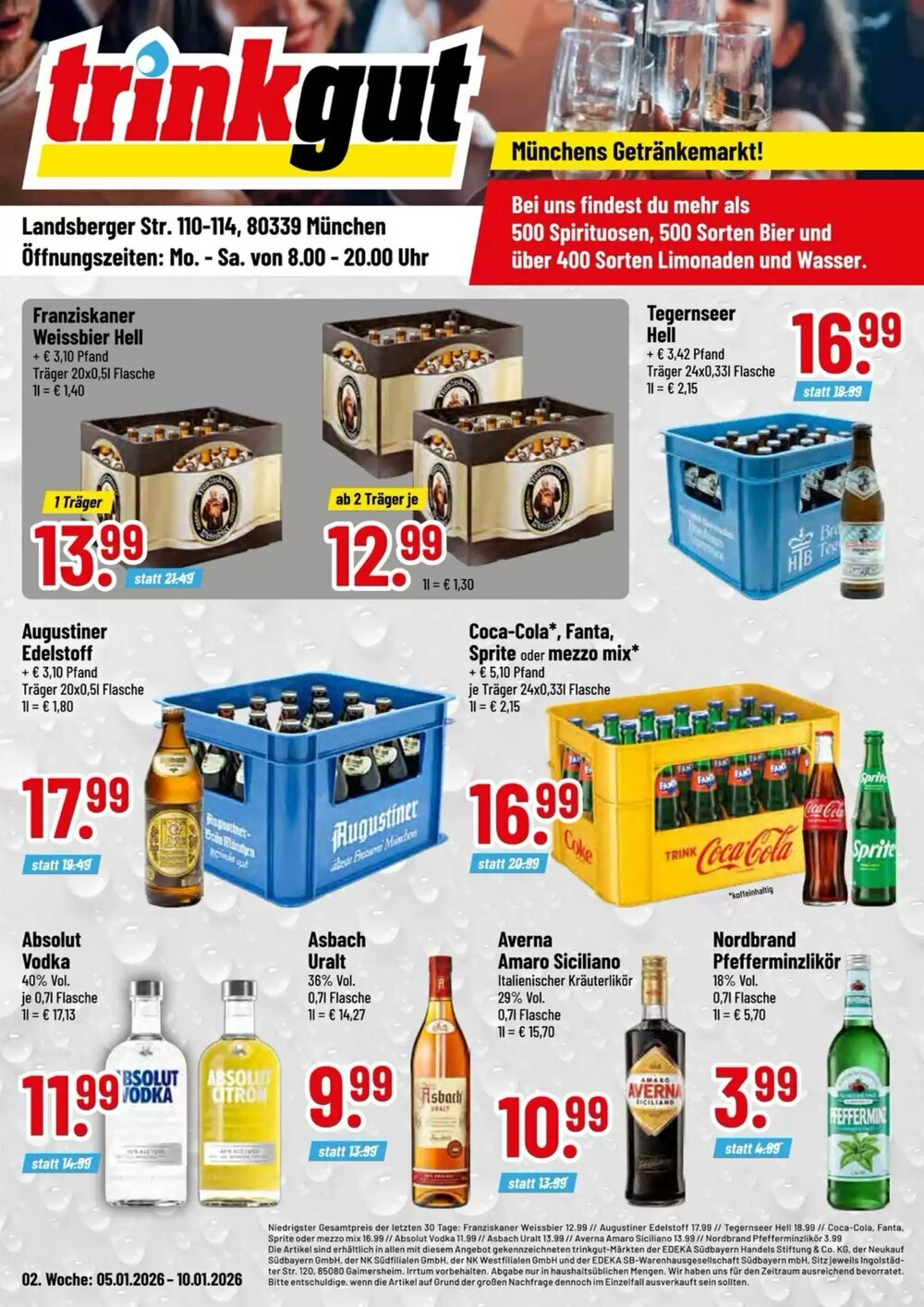 trinkgut Prospekt (ab 05.01.2026) zum Blättern - Seite 1