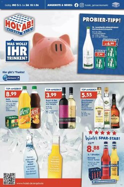 Hol'ab Getränkemarkt Prospekt (ab 05.01.2026) zum Blättern