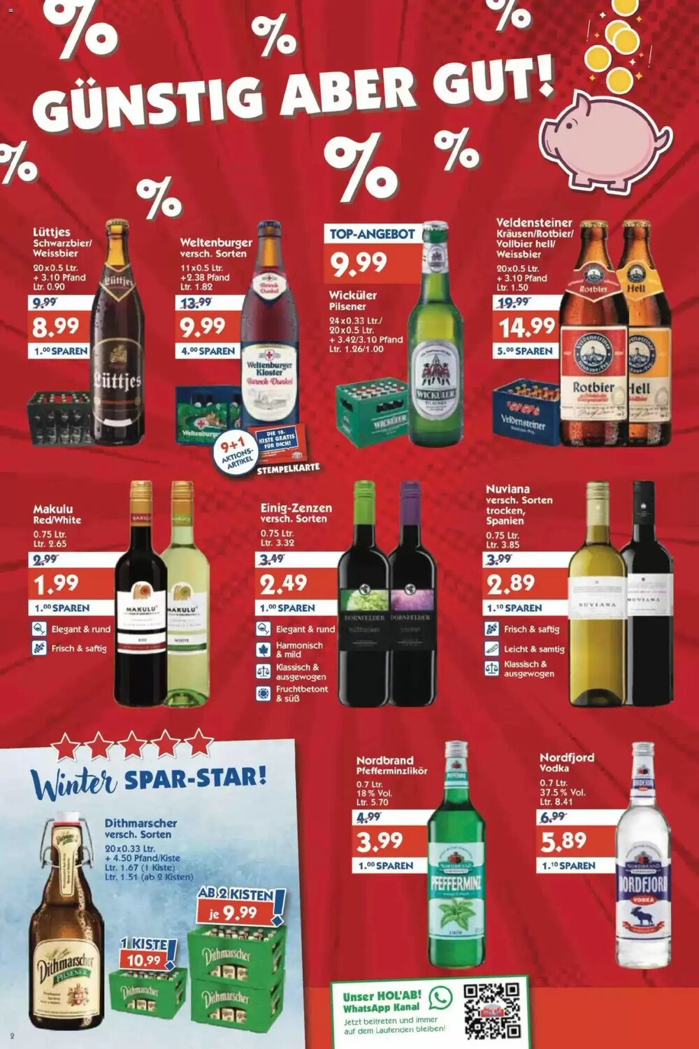 Hol'ab Getränkemarkt Prospekt (ab 05.01.2026) zum Blättern - Seite 2