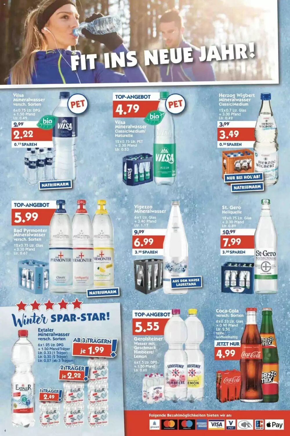 Hol'ab Getränkemarkt Prospekt (ab 05.01.2026) zum Blättern - Seite 4