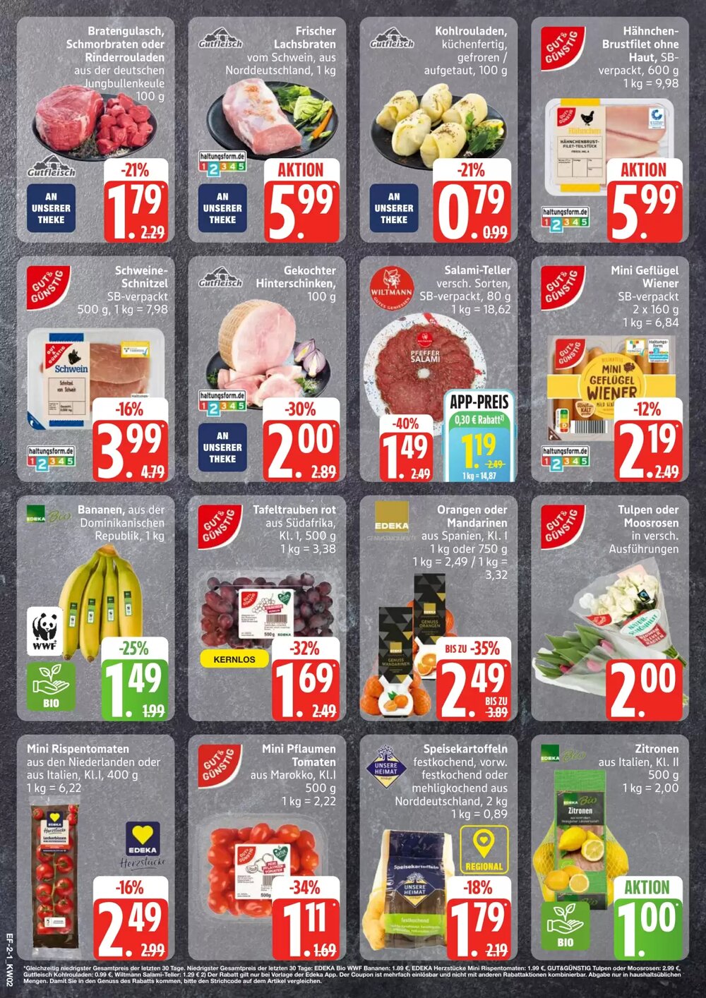 Edeka Frischemarkt Prospekt (ab 05.01.2026) zum Blättern - Seite 2