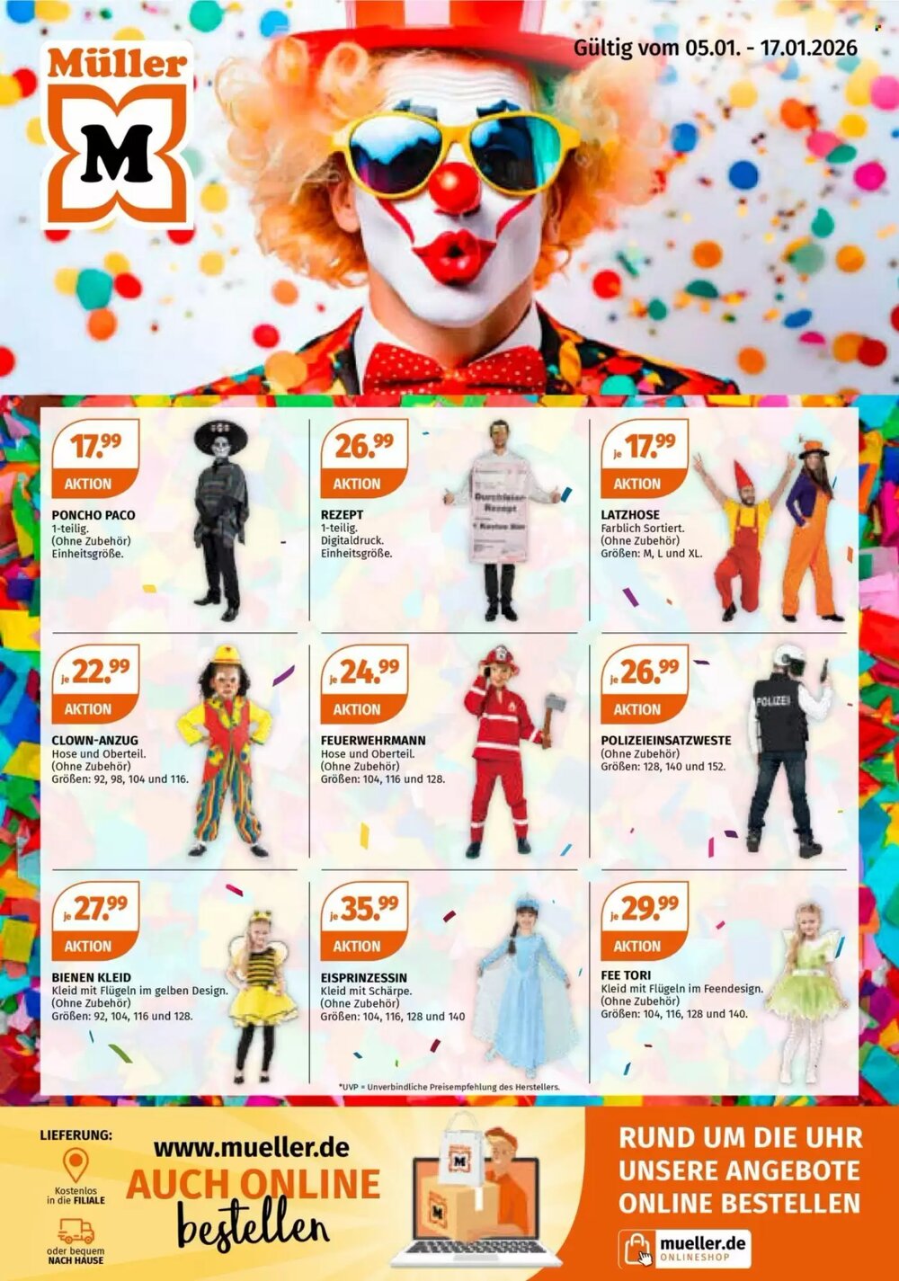 Müller Prospekt (ab 05.01.2026) zum Blättern - Seite 1