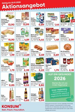 Konsum Leipzig Prospekt (ab 05.01.2026) zum Blättern - Seite 1
