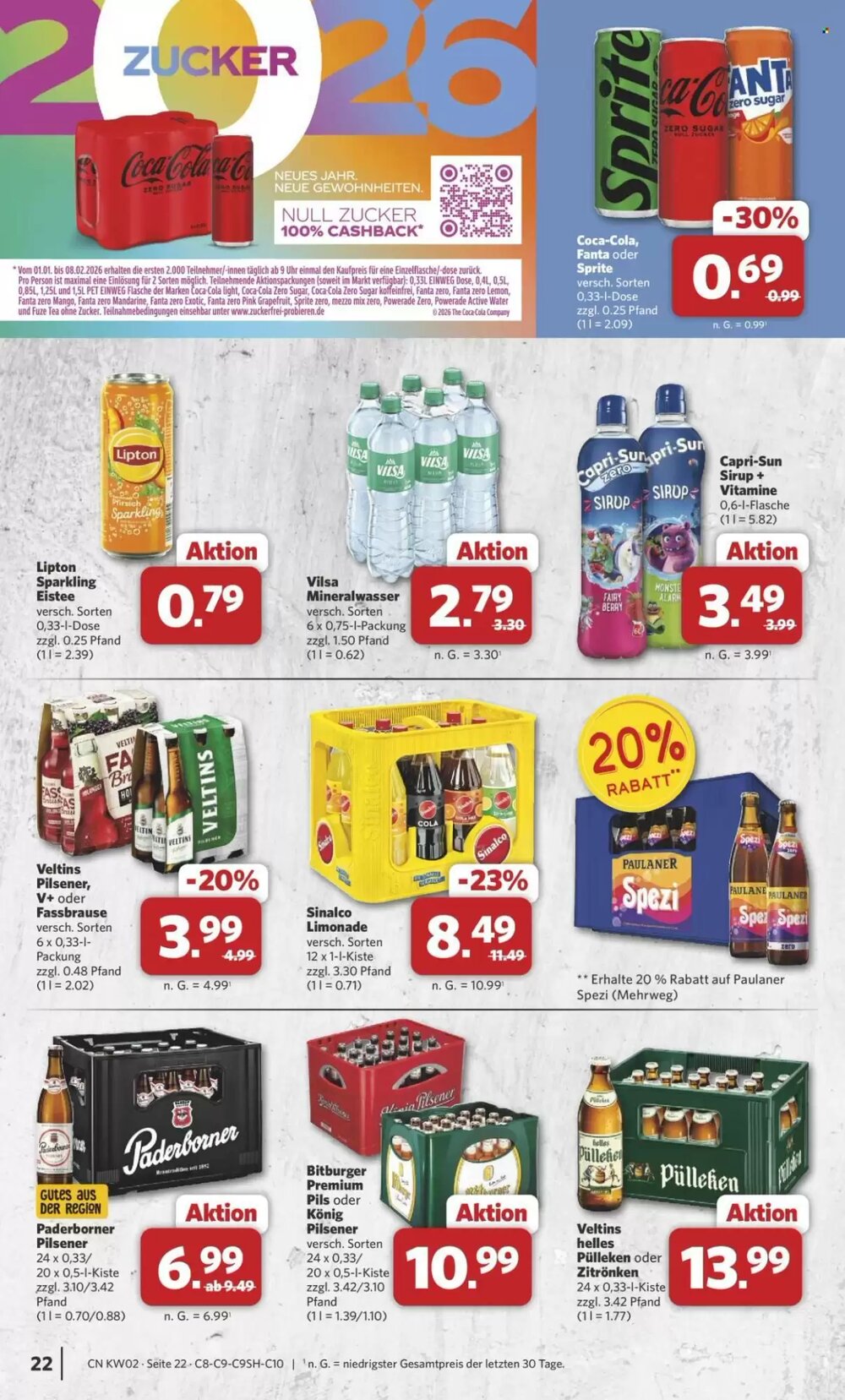 Combi Prospekt (ab 05.01.2026) zum Blättern - Seite 22