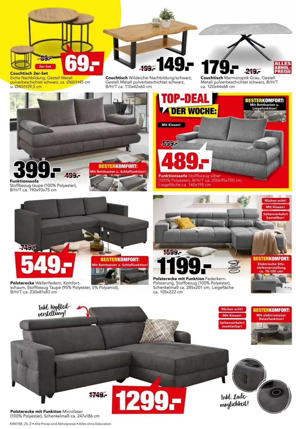 Möbel Wanninger Prospekt (ab 05.01.2026) zum Blättern - Seite 2