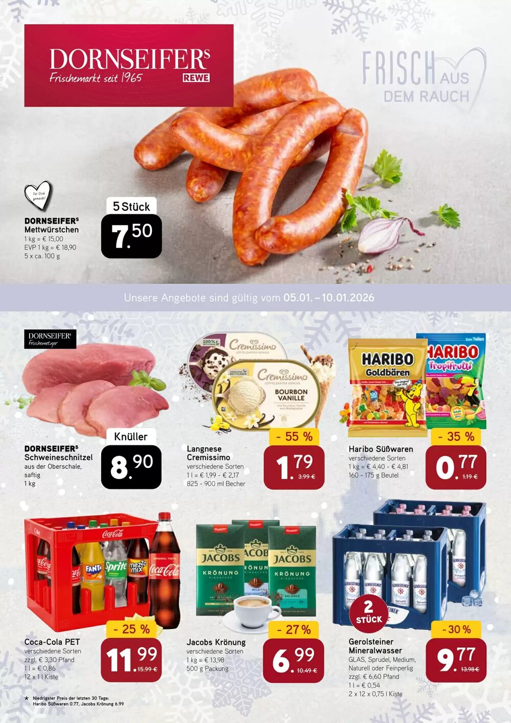 Dornseifer Prospekt (ab 05.01.2026) zum Blättern - Seite 1