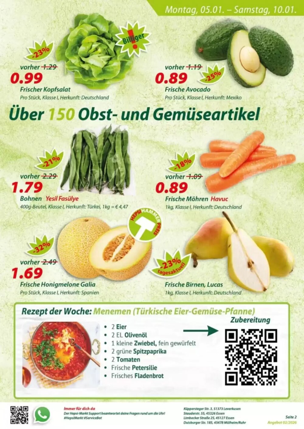 Hepsi-Markt Prospekt (ab 05.01.2026) zum Blättern - Seite 2