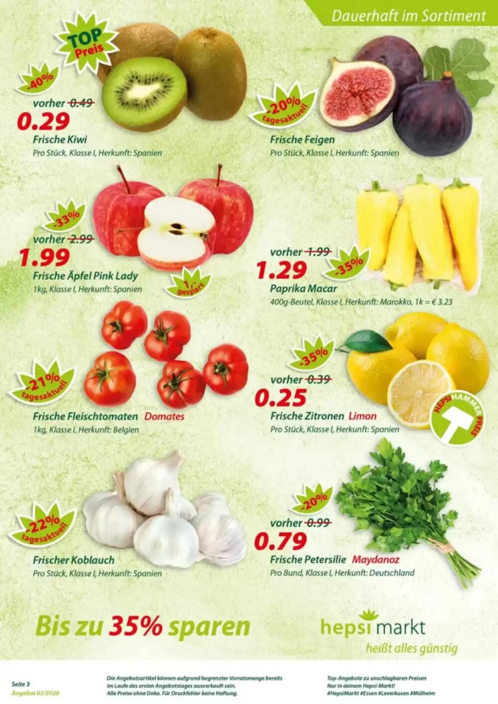 Hepsi-Markt Prospekt (ab 05.01.2026) zum Blättern - Seite 3