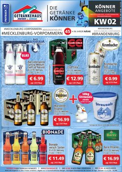 Getränkehaus Prospekt (ab 05.01.2026) zum Blättern - Seite 1