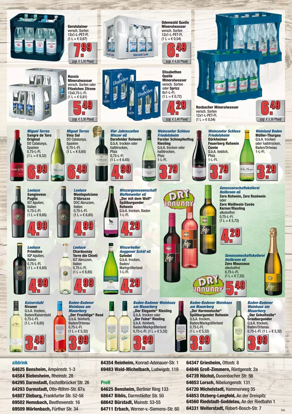 Profi Getränke Prospekt (ab 05.01.2026) zum Blättern - Seite 4