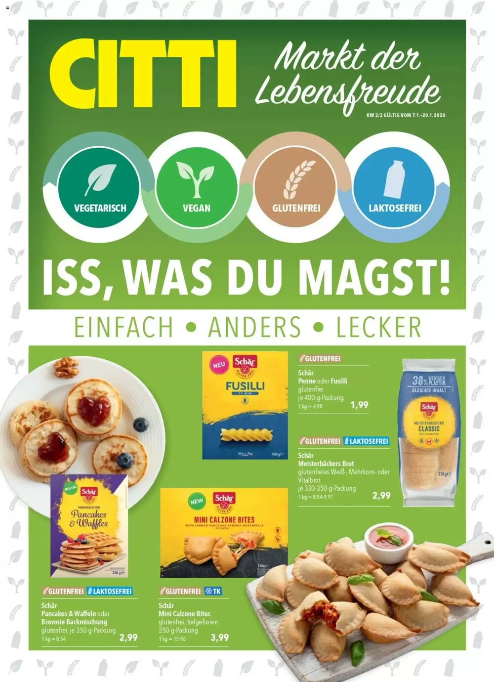 CITTI Markt Prospekt (ab 07.01.2026) zum Blättern - Seite 1