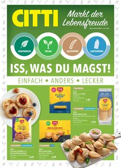 CITTI Markt Prospekt (ab 07.01.2026) zum Blättern - Seite 1