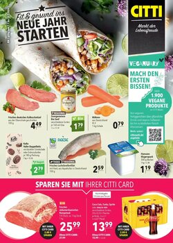CITTI Markt Prospekt (ab 07.01.2026) zum Blättern - Seite 1