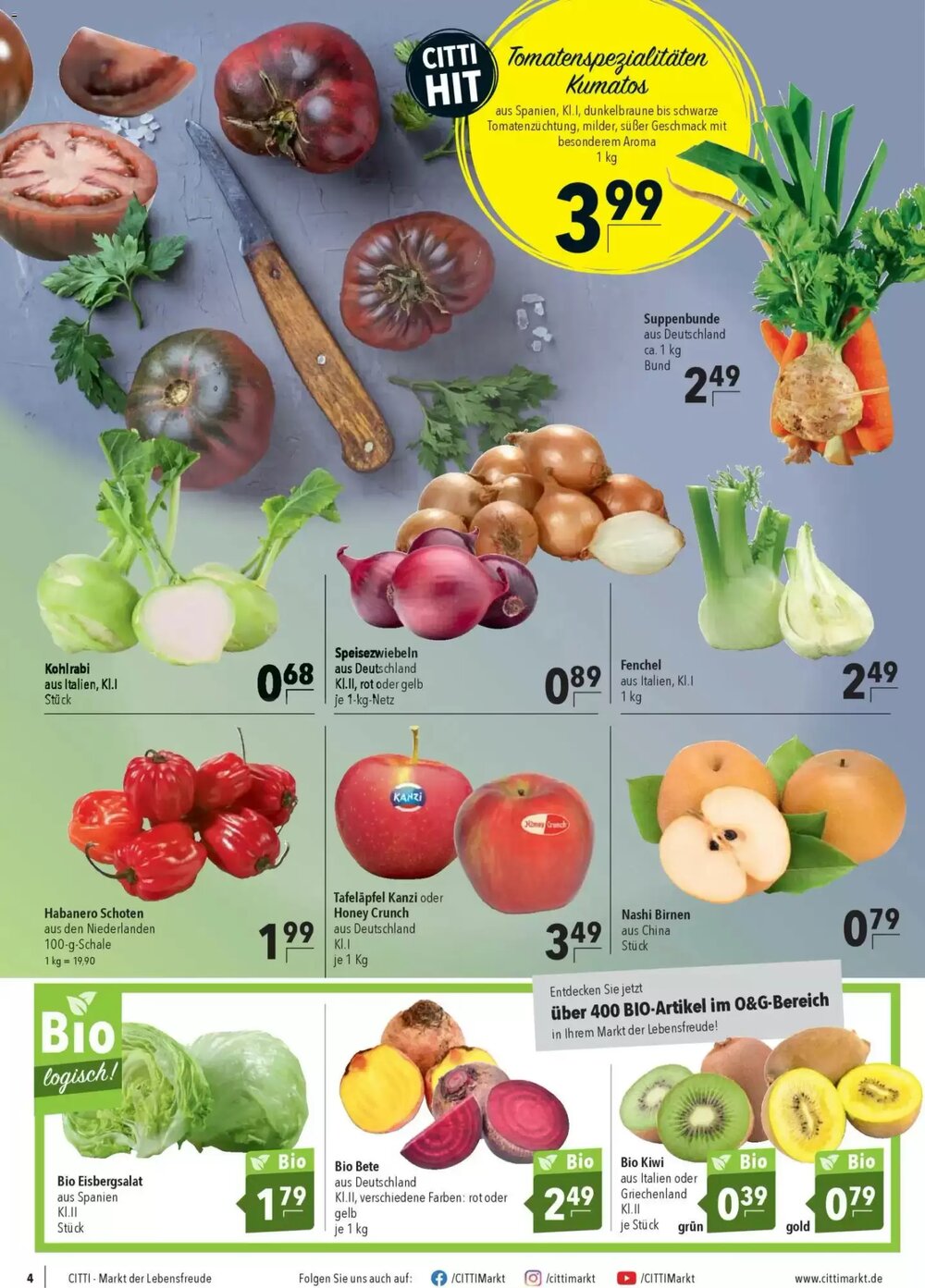 CITTI Markt Prospekt (ab 07.01.2026) zum Blättern - Seite 4