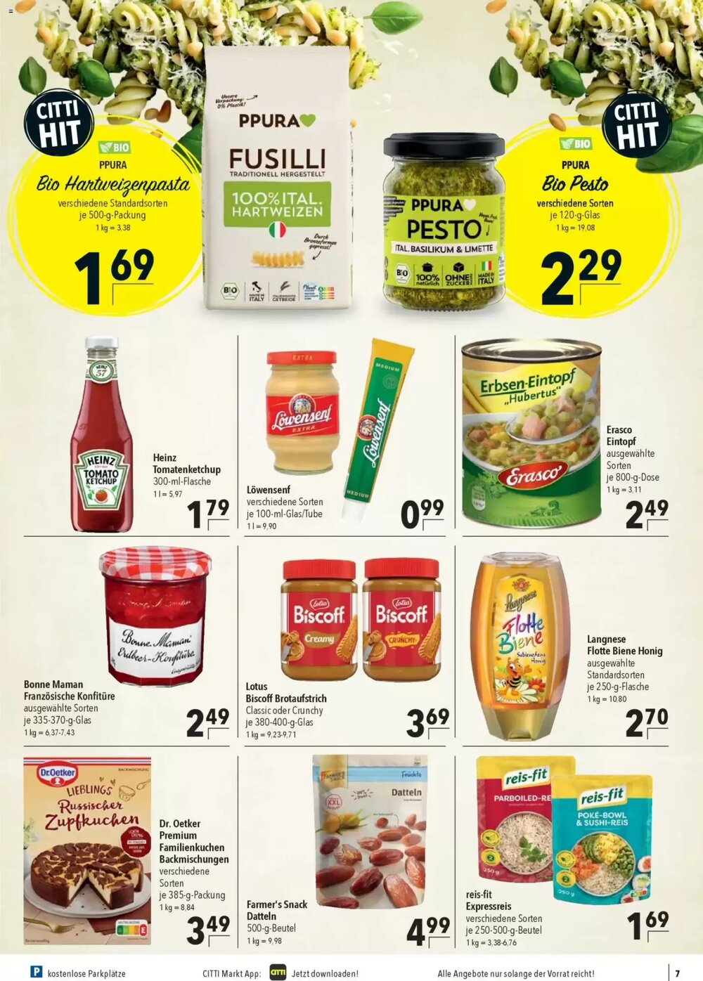 CITTI Markt Prospekt (ab 07.01.2026) zum Blättern - Seite 7