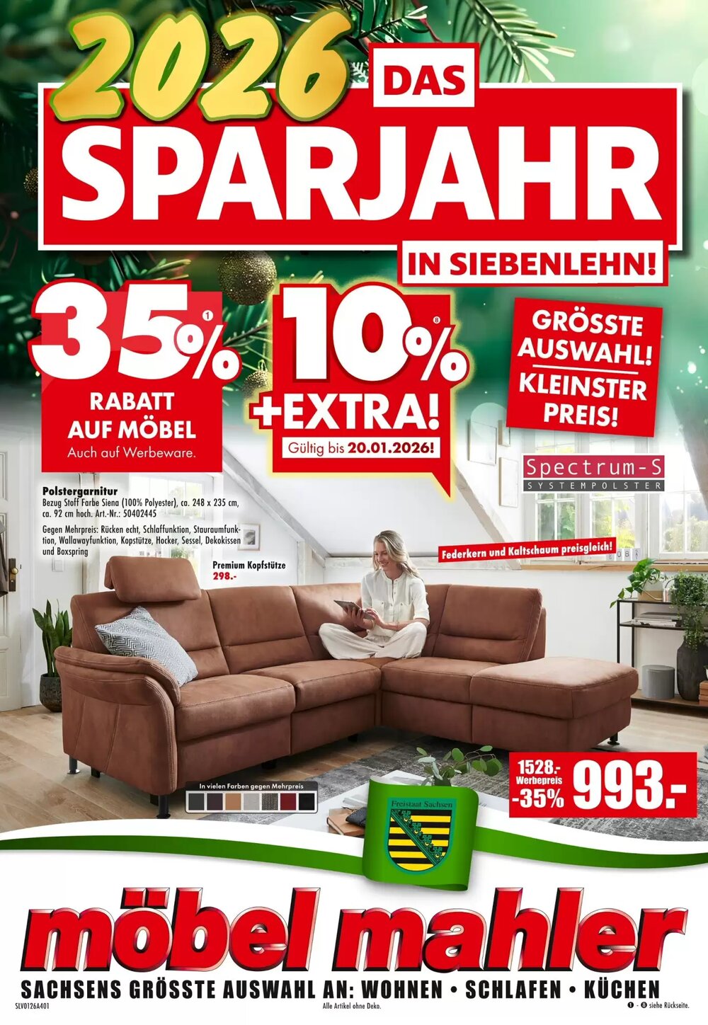 Möbel Mahler Prospekt (ab 07.01.2026) zum Blättern - Seite 1