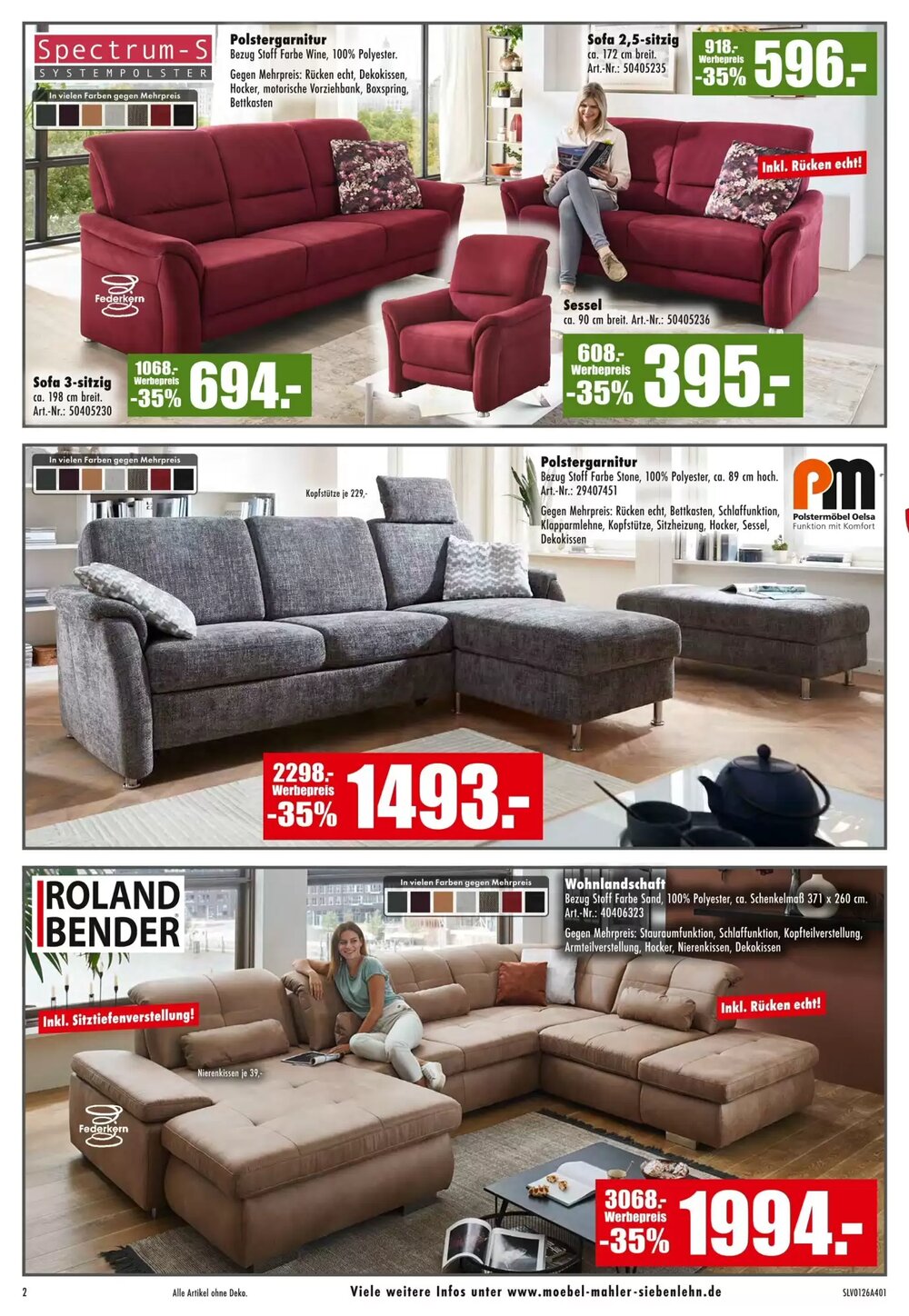 Möbel Mahler Prospekt (ab 07.01.2026) zum Blättern - Seite 2