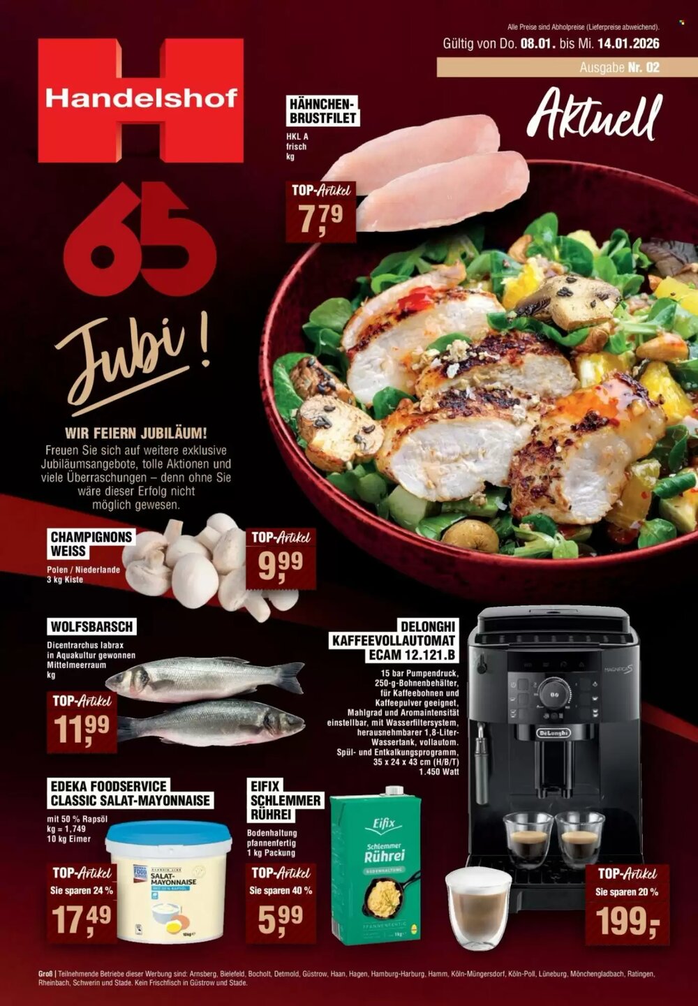 Handelshof Prospekt (ab 08.01.2026) zum Blättern - Seite 1