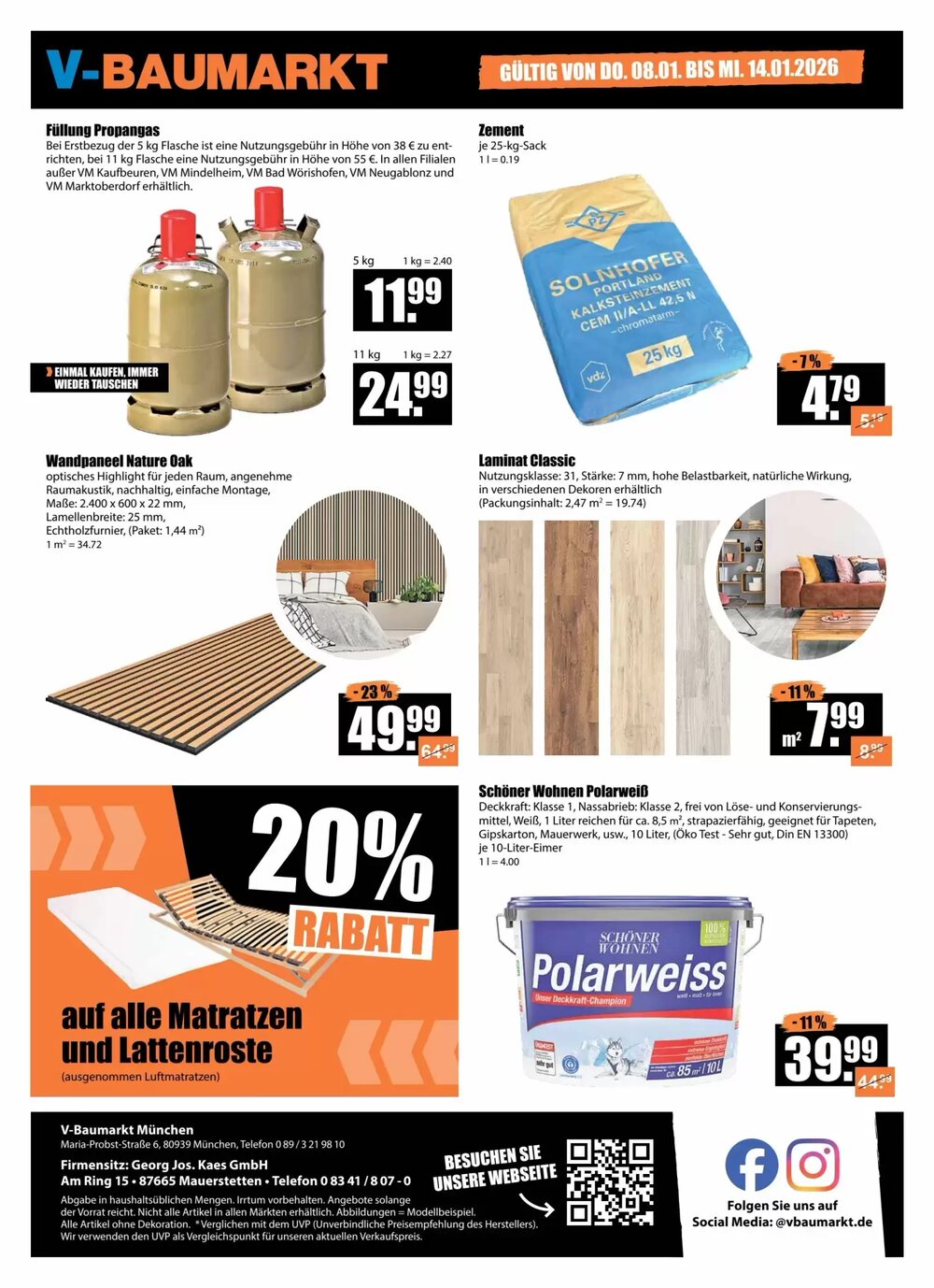 V Baumarkt Prospekt (ab 08.01.2026) zum Blättern - Seite 4