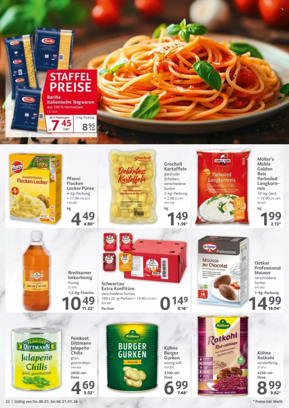 Selgros Prospekt (ab 08.01.2026) zum Blättern - Seite 22