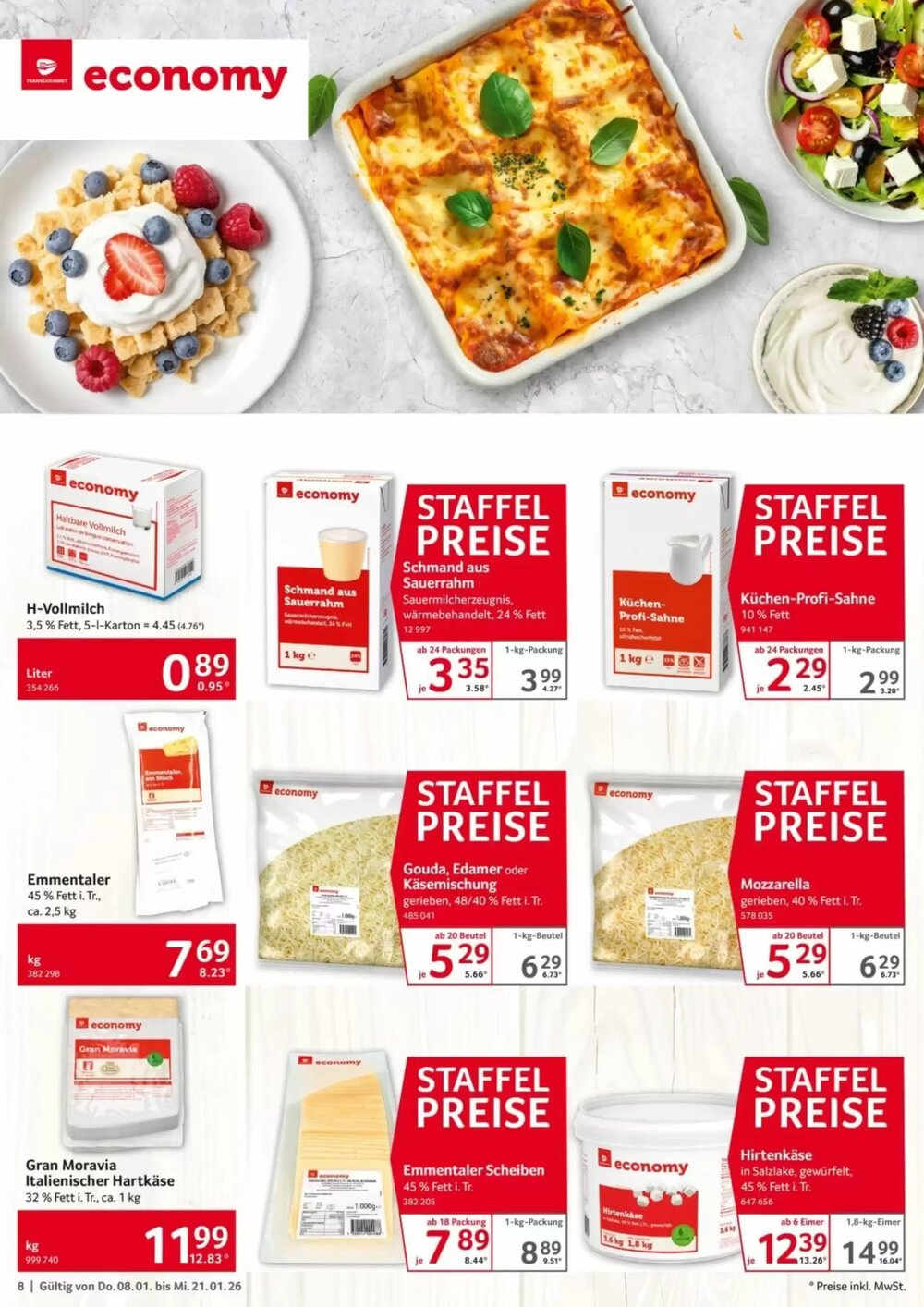 Selgros Prospekt (ab 08.01.2026) zum Blättern - Seite 8