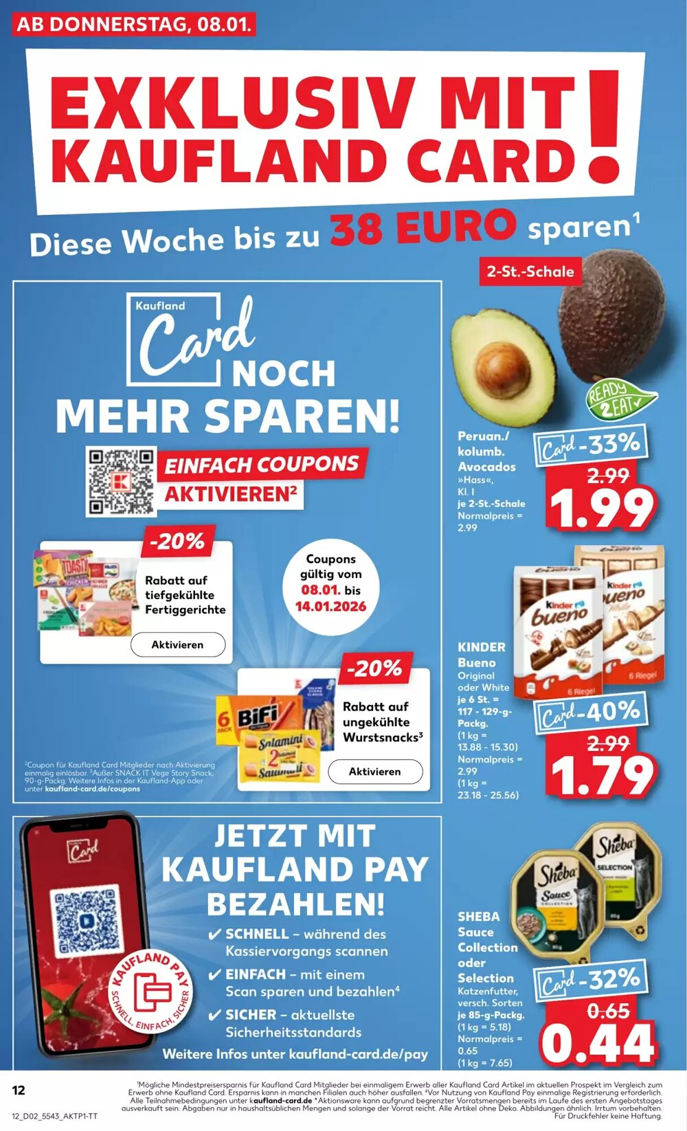 Kaufland Prospekt (ab 08.01.2026) zum Blättern - Seite 12