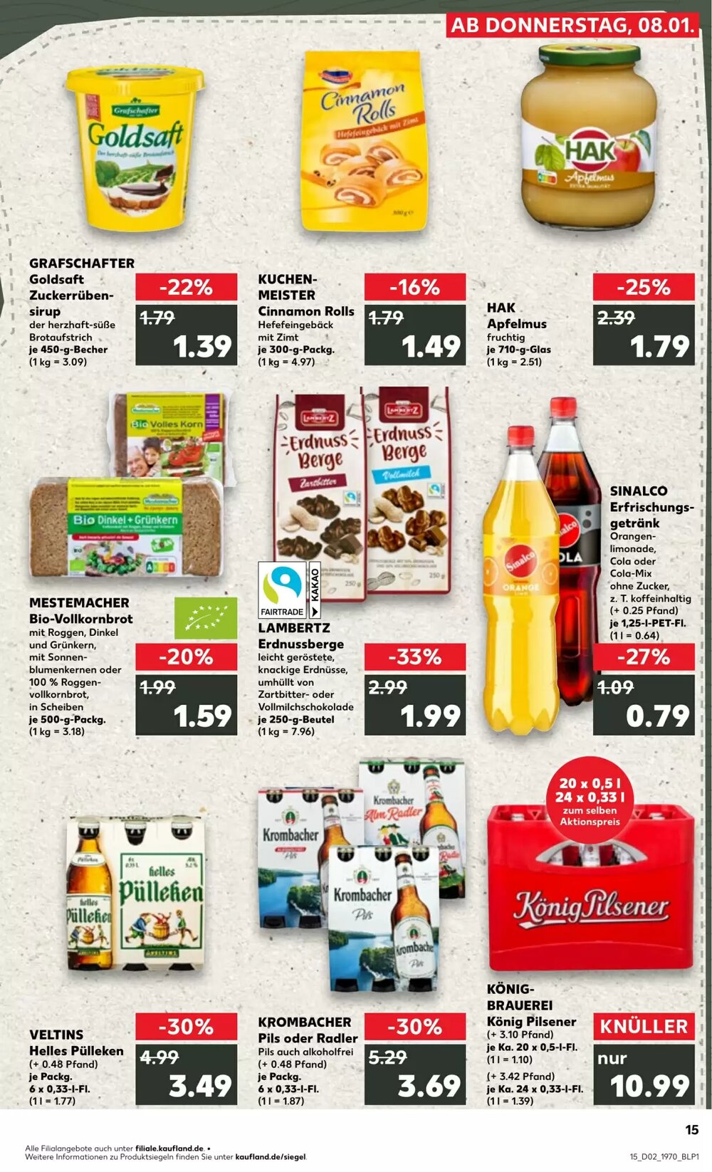 Kaufland Prospekt (ab 08.01.2026) zum Blättern - Seite 15