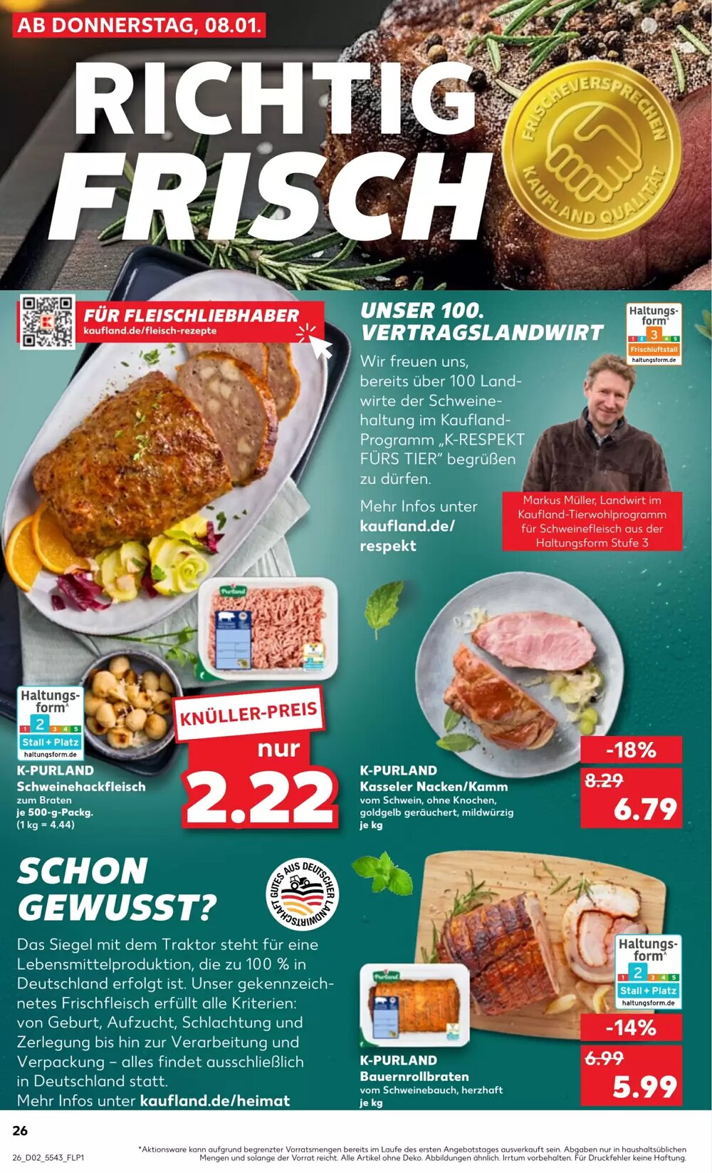 Kaufland Prospekt (ab 08.01.2026) zum Blättern - Seite 26
