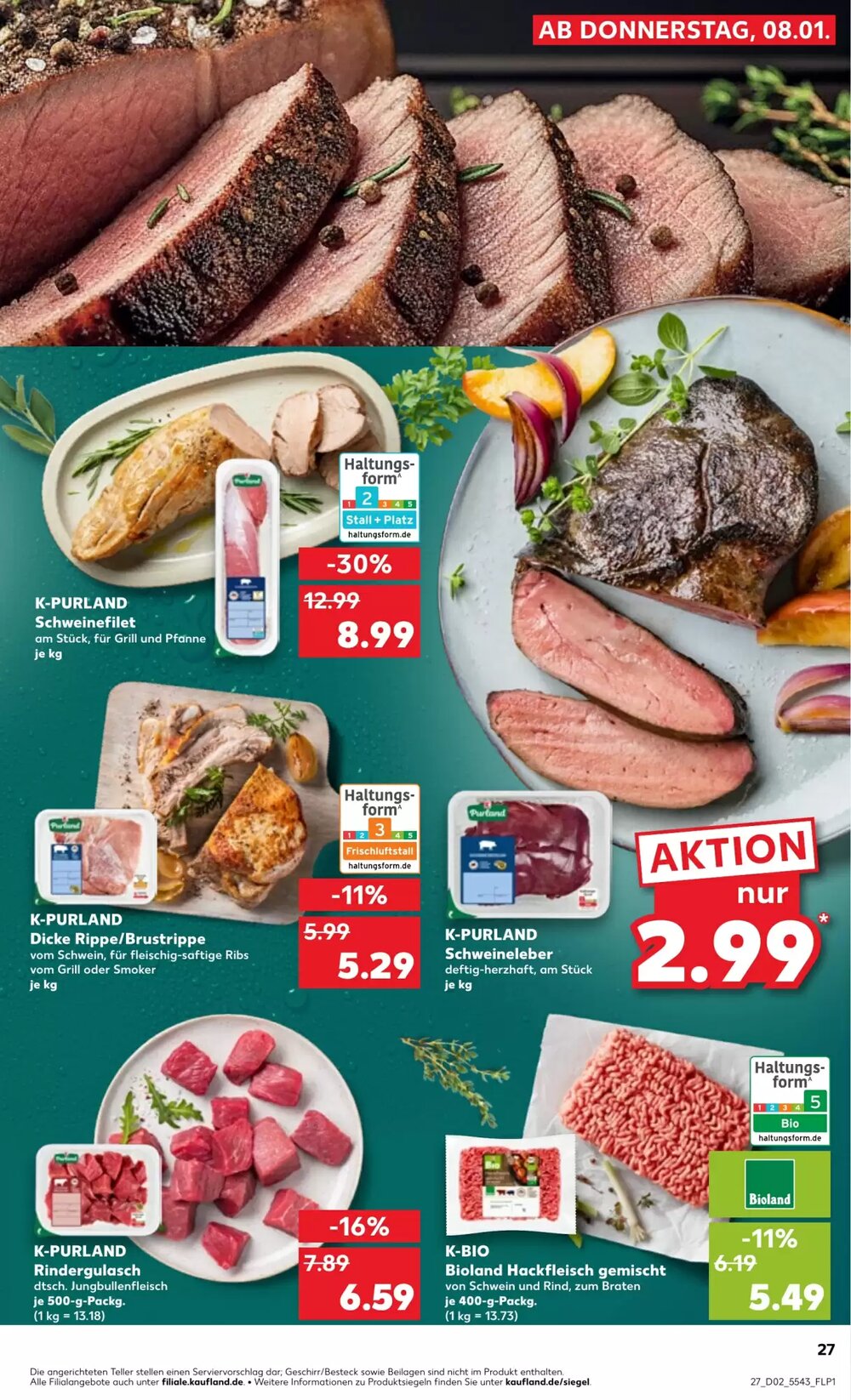 Kaufland Prospekt (ab 08.01.2026) zum Blättern - Seite 27