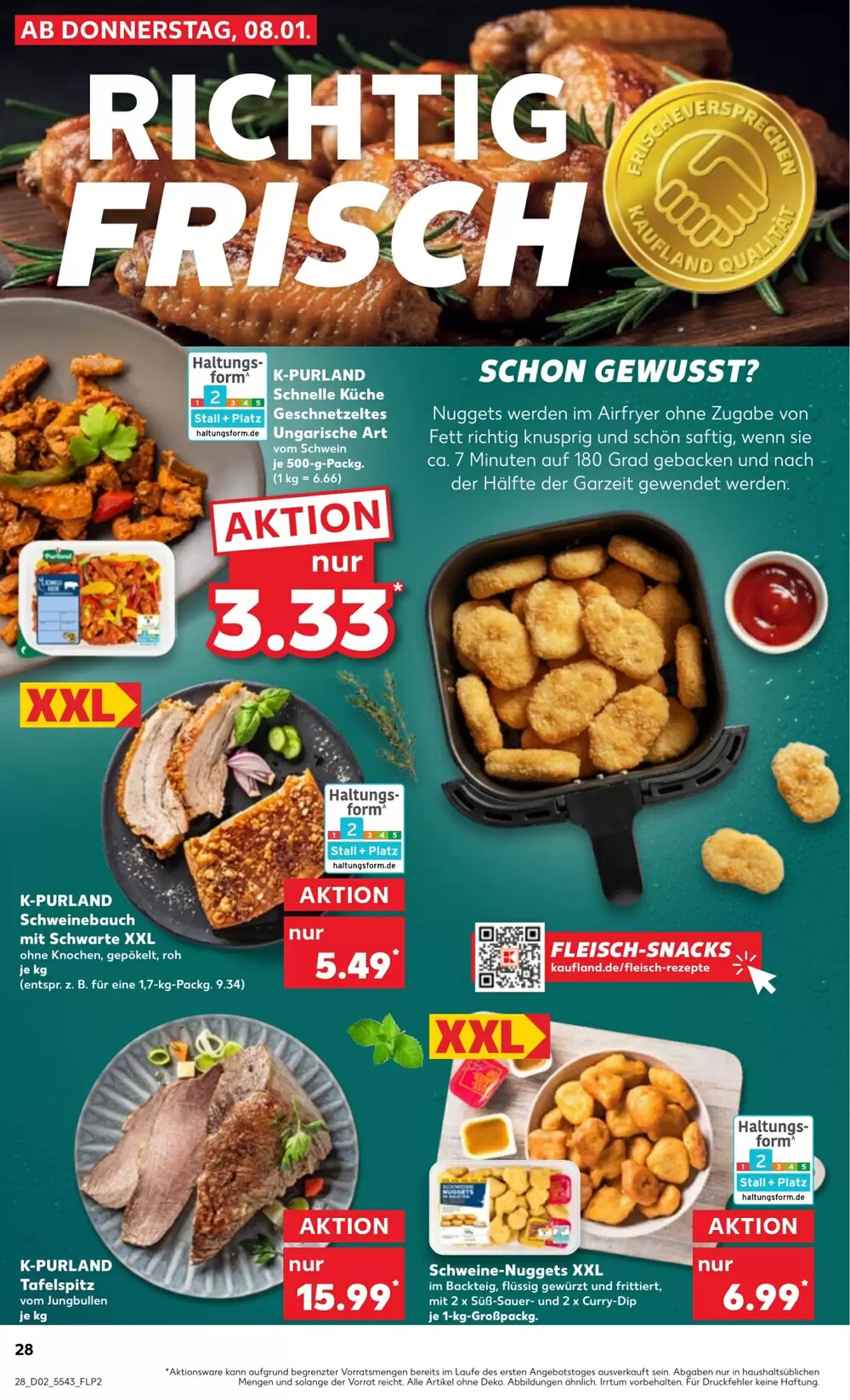 Kaufland Prospekt (ab 08.01.2026) zum Blättern - Seite 28