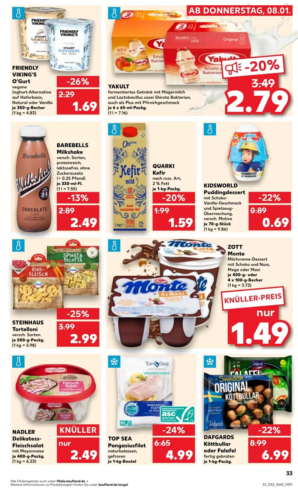 Kaufland Prospekt (ab 08.01.2026) zum Blättern - Seite 33