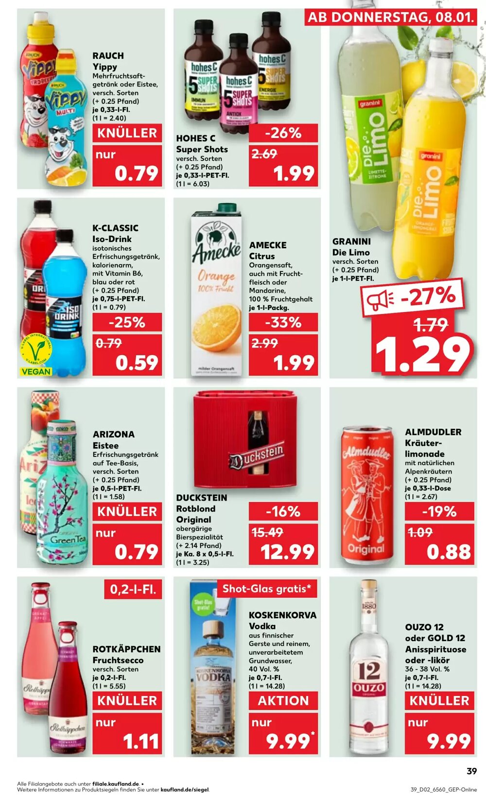Kaufland Prospekt (ab 08.01.2026) zum Blättern - Seite 37