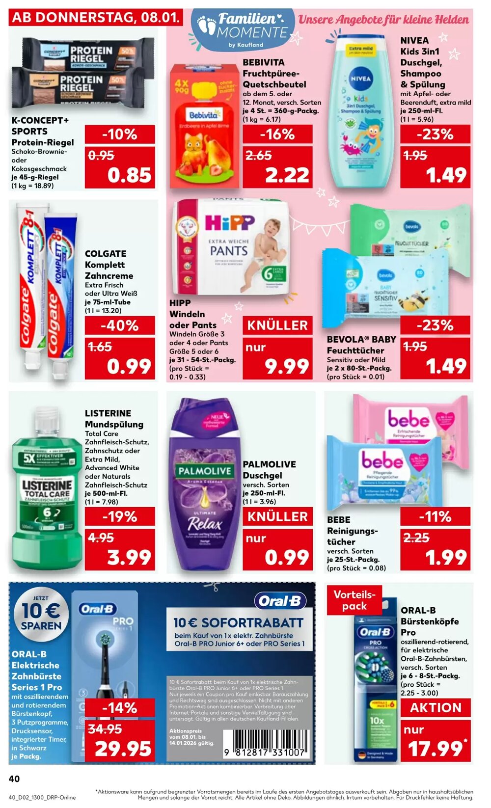 Kaufland Prospekt (ab 08.01.2026) zum Blättern - Seite 38