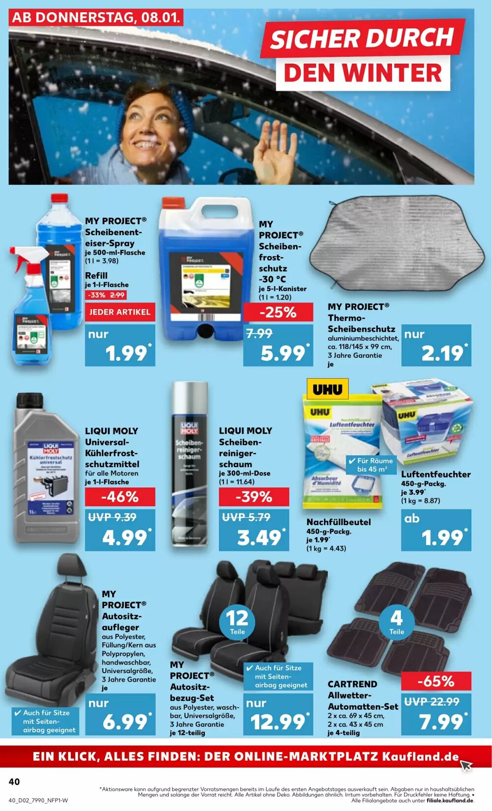 Kaufland Prospekt (ab 08.01.2026) zum Blättern - Seite 40