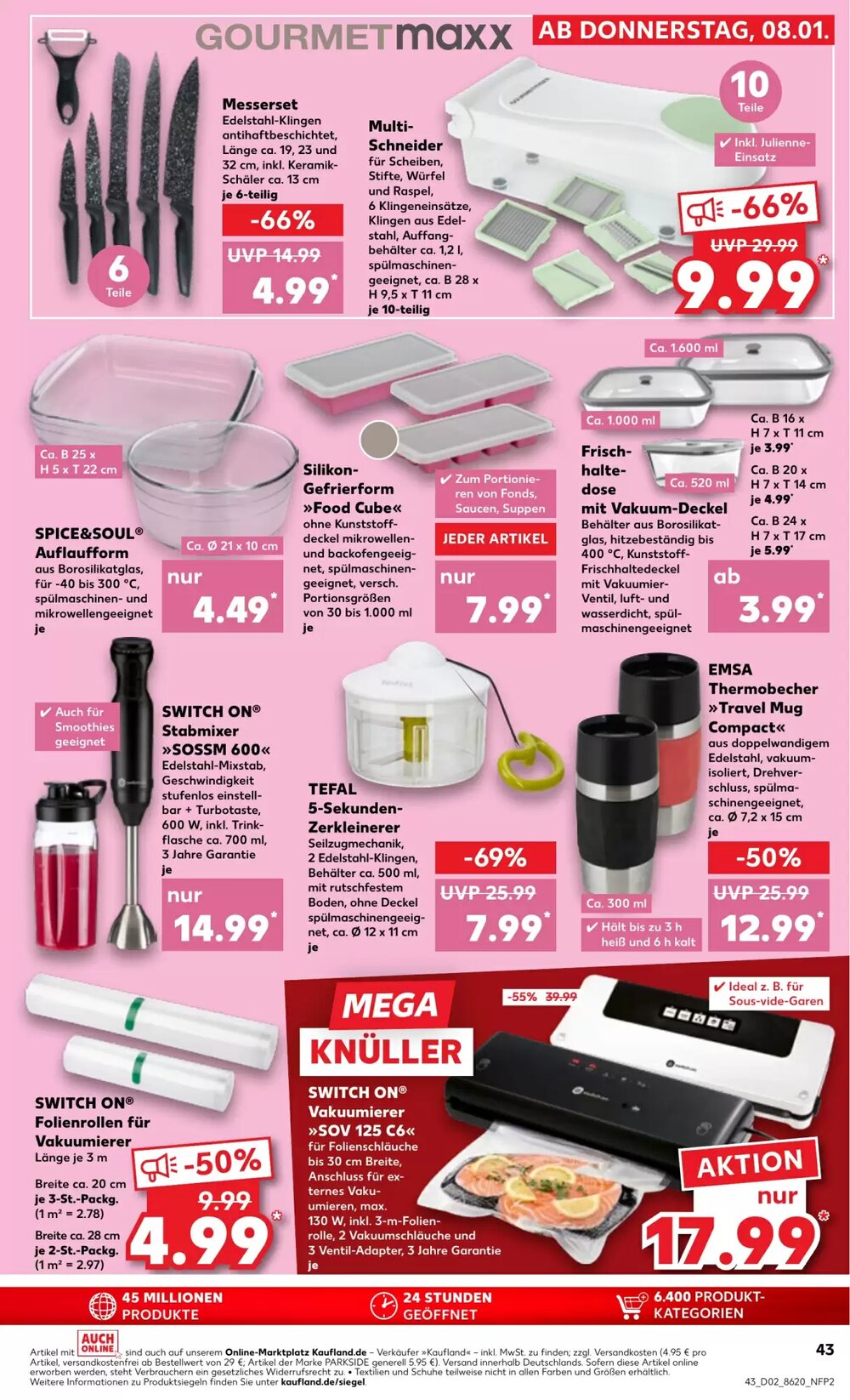 Kaufland Prospekt (ab 08.01.2026) zum Blättern - Seite 43