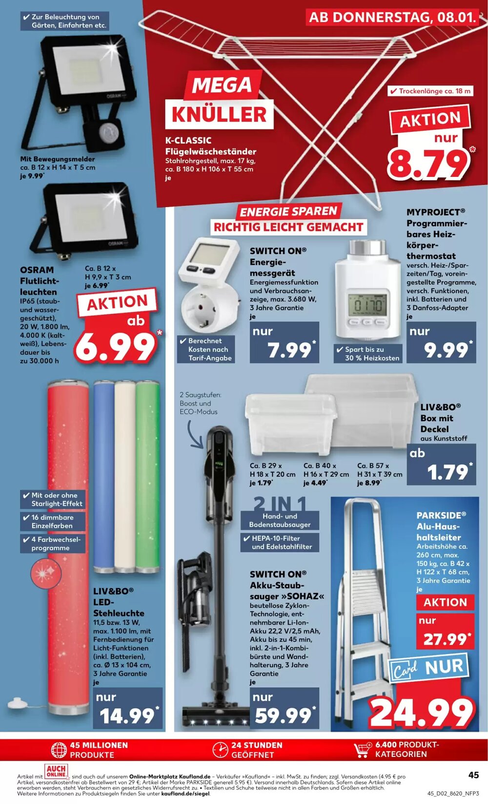 Kaufland Prospekt (ab 08.01.2026) zum Blättern - Seite 45