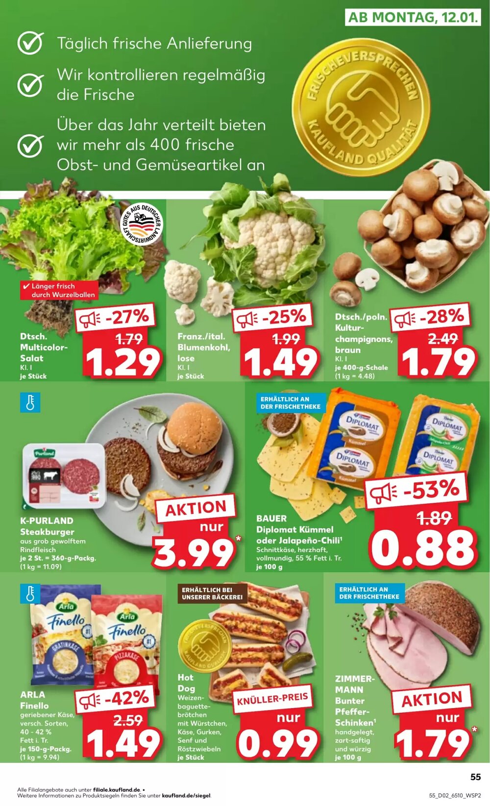 Kaufland Prospekt (ab 08.01.2026) zum Blättern - Seite 55