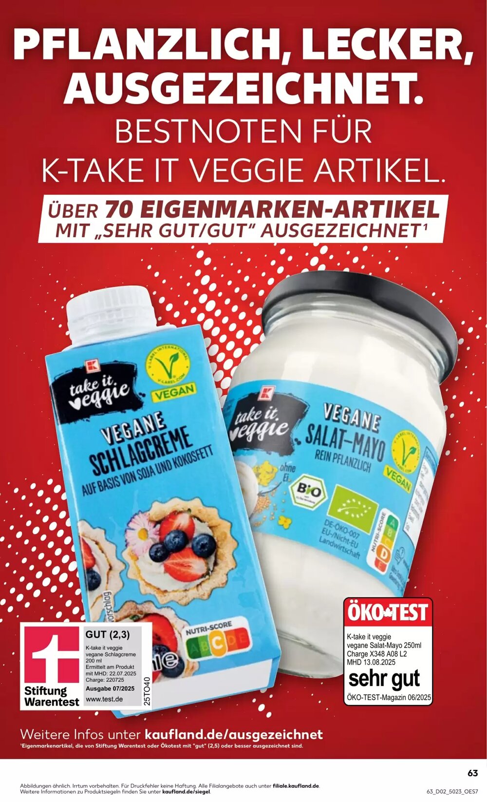 Kaufland Prospekt (ab 08.01.2026) zum Blättern - Seite 63