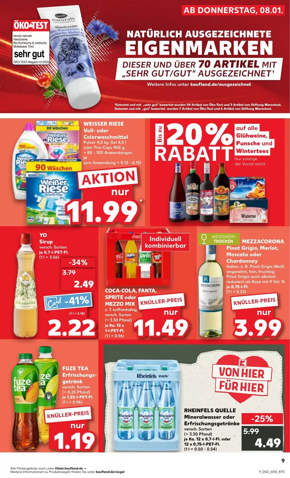 Kaufland Prospekt (ab 08.01.2026) zum Blättern - Seite 9