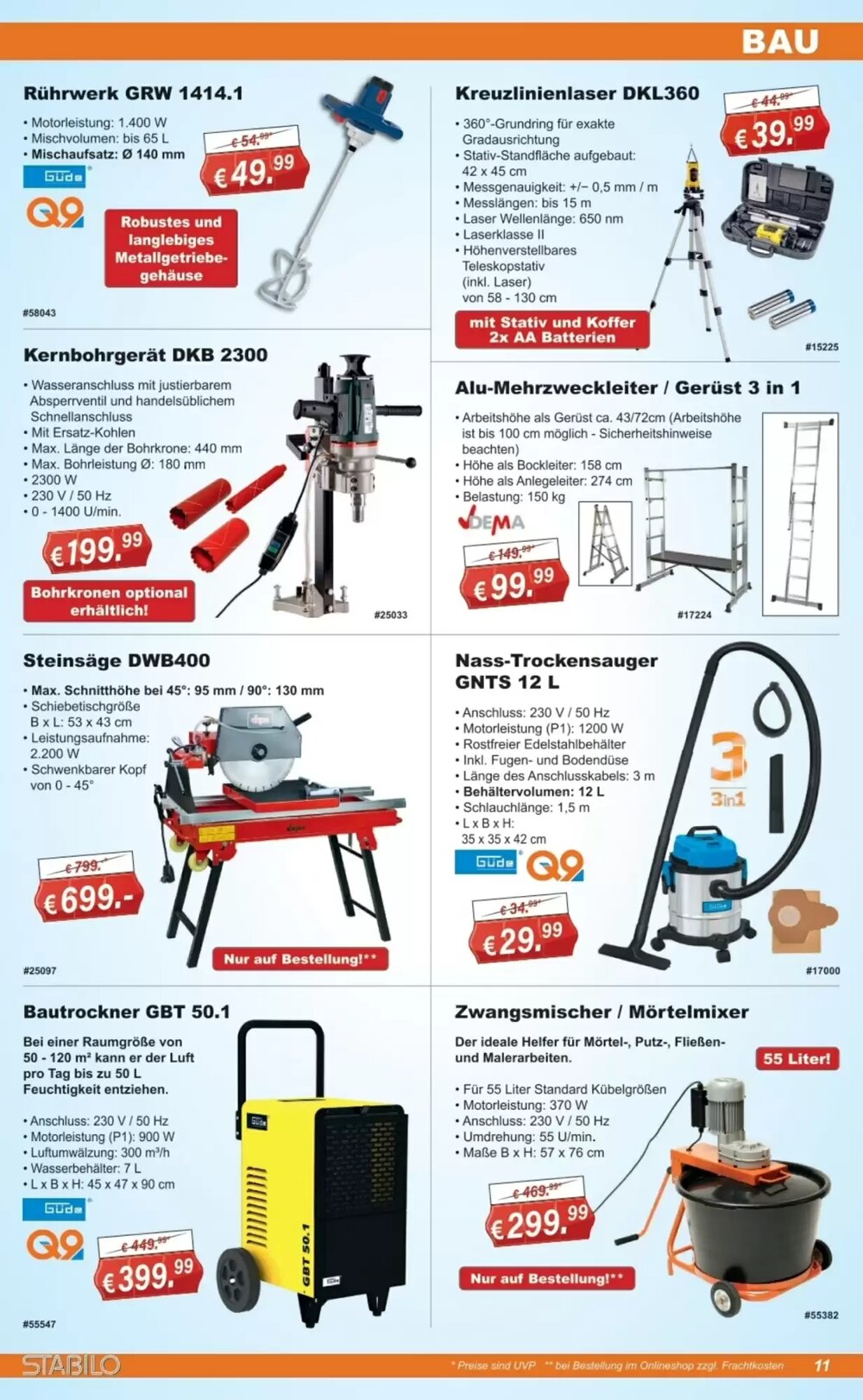 Stabilo Fachmarkt Prospekt (ab 08.01.2026) zum Blättern - Seite 11