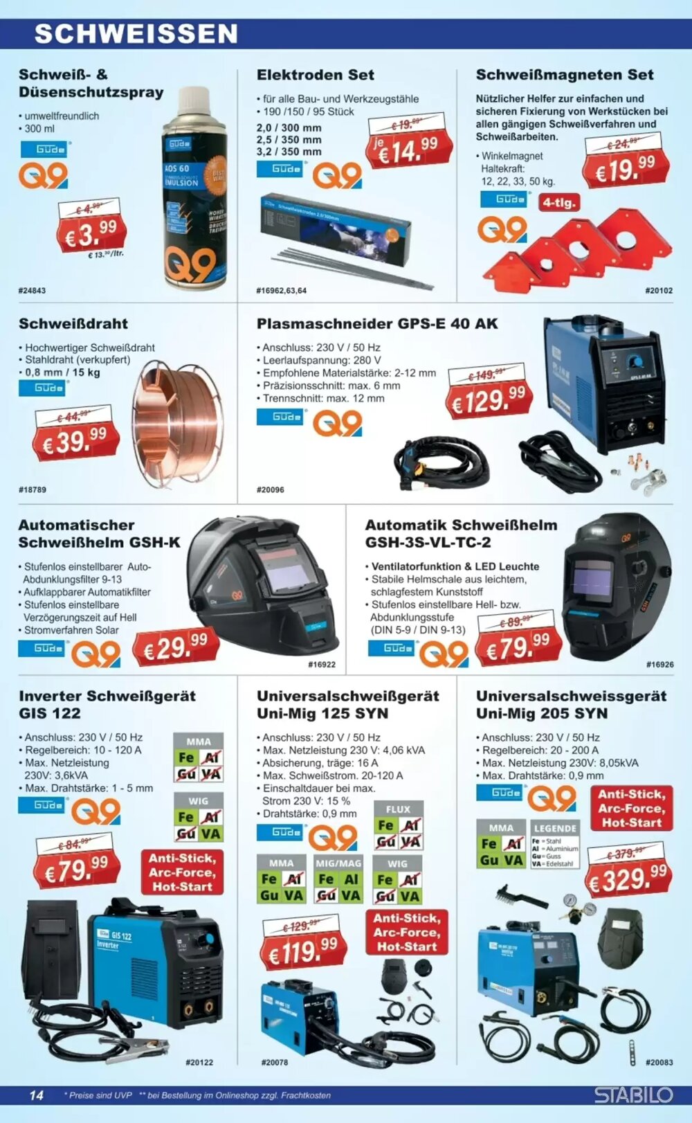 Stabilo Fachmarkt Prospekt (ab 08.01.2026) zum Blättern - Seite 14