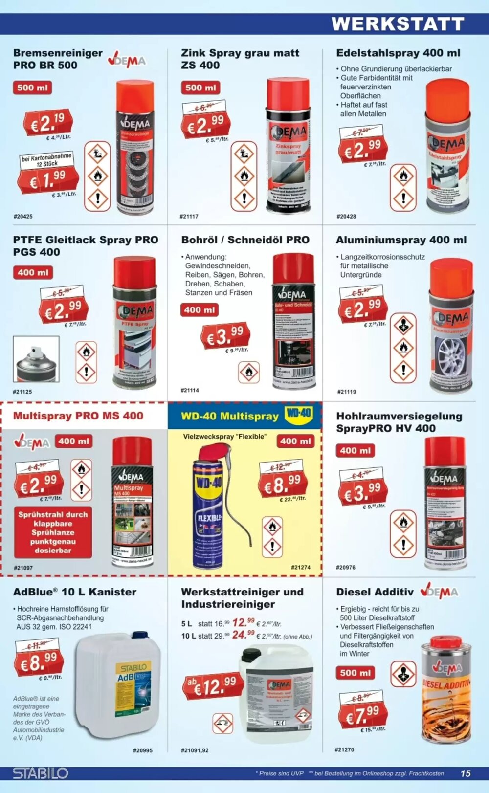 Stabilo Fachmarkt Prospekt (ab 08.01.2026) zum Blättern - Seite 15