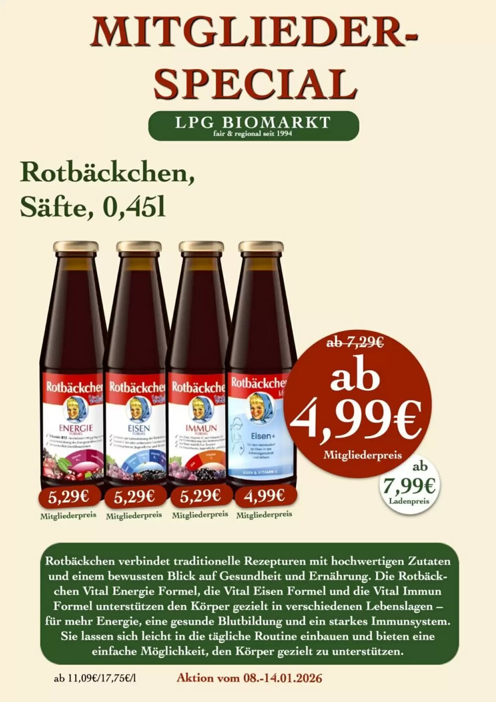 LPG Biomarkt Prospekt (ab 08.01.2026) zum Blättern - Seite 10