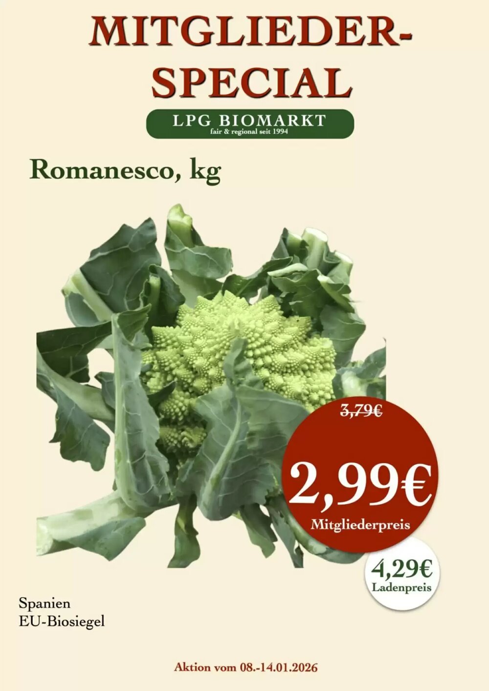 LPG Biomarkt Prospekt (ab 08.01.2026) zum Blättern - Seite 11