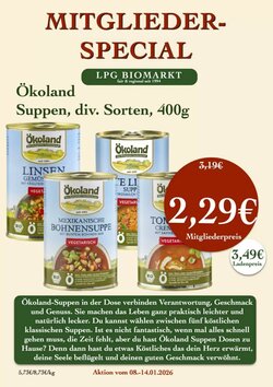 LPG Biomarkt Prospekt (ab 08.01.2026) zum Blättern - Seite 15