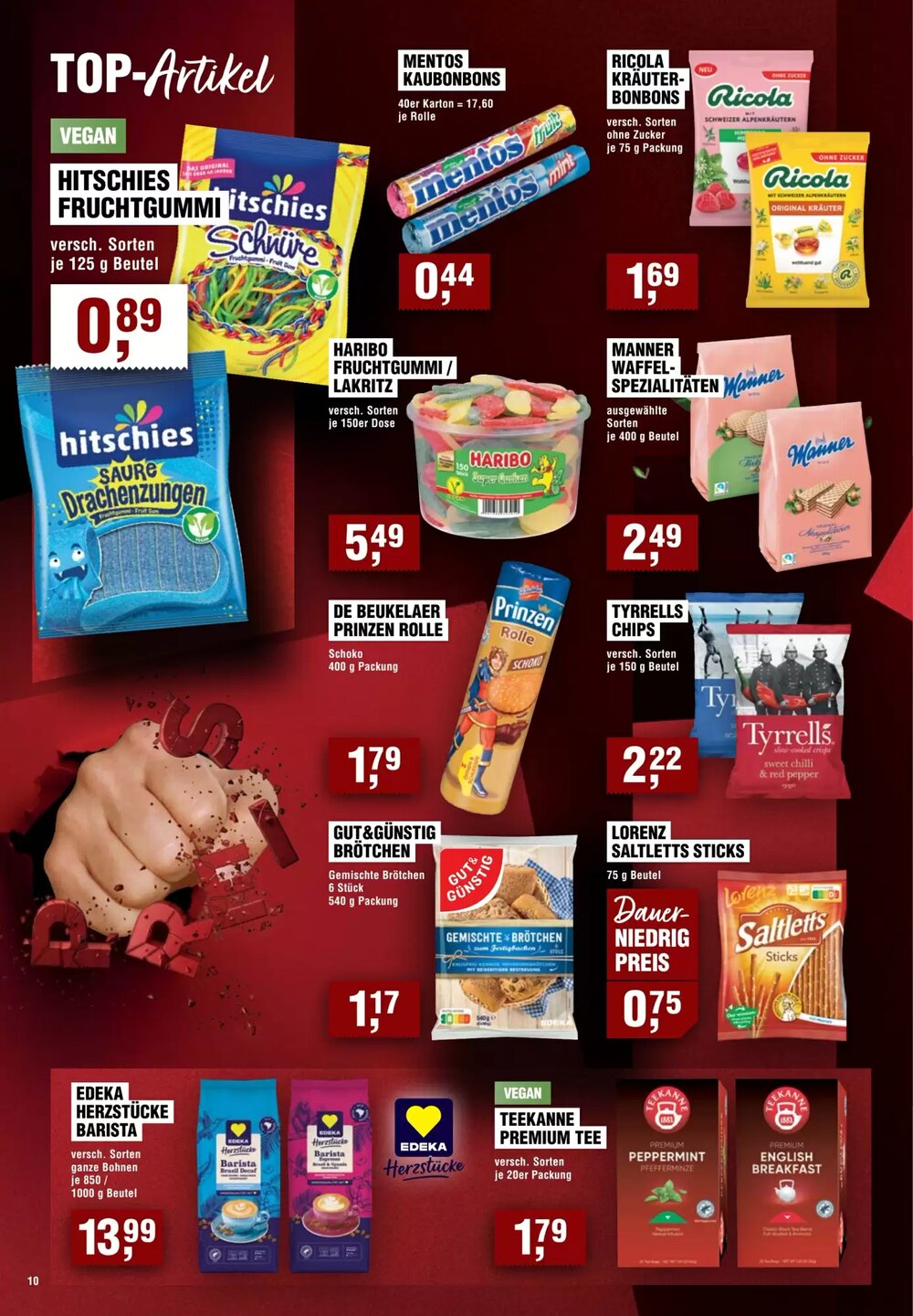 EDEKA Foodservice Prospekt (ab 08.01.2026) zum Blättern - Seite 10