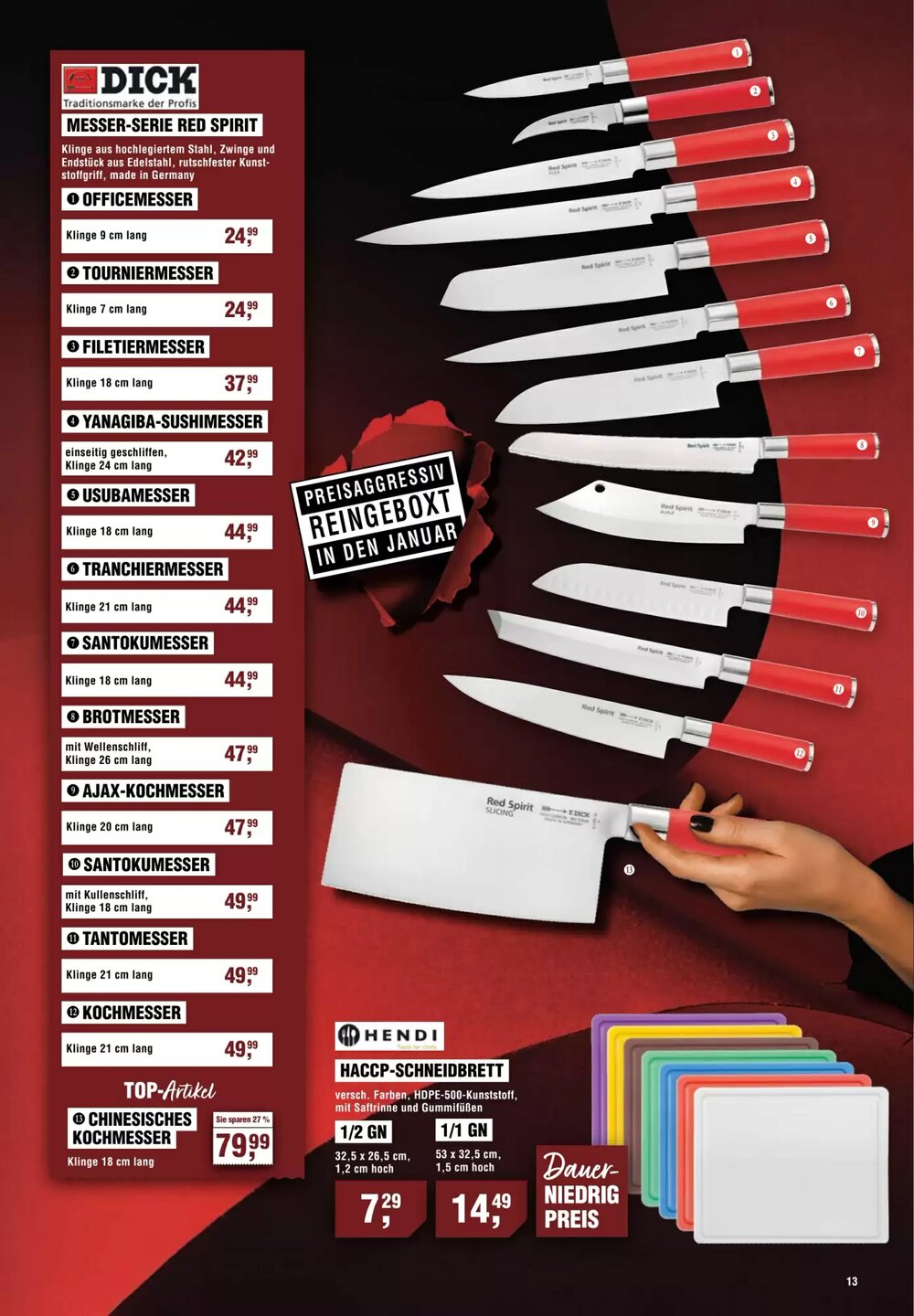 EDEKA Foodservice Prospekt (ab 08.01.2026) zum Blättern - Seite 13