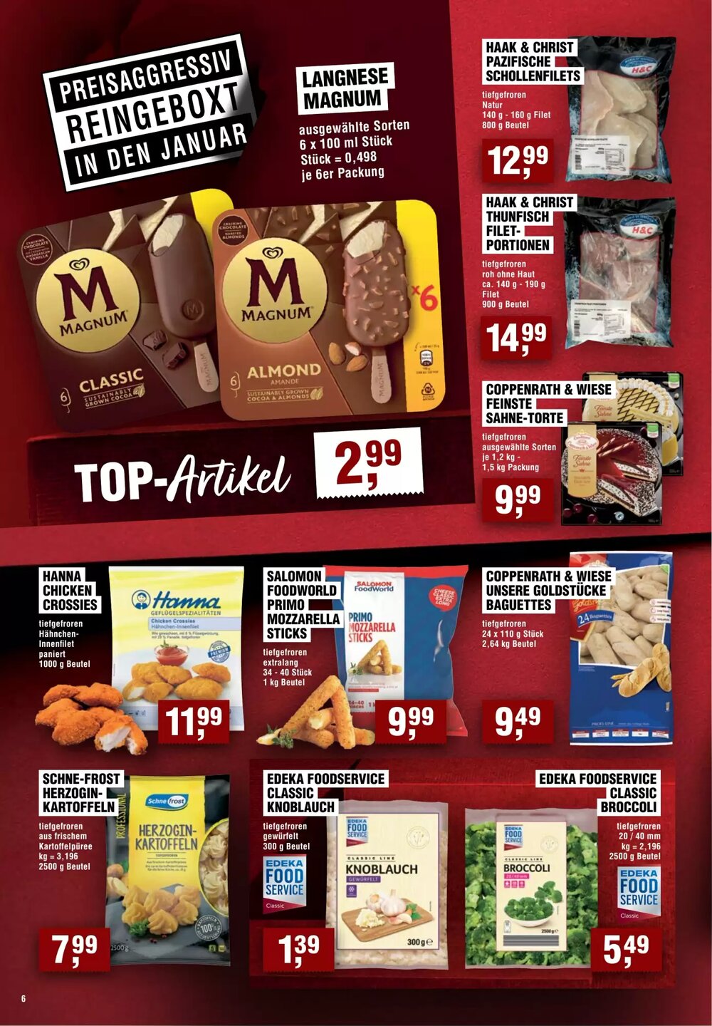 EDEKA Foodservice Prospekt (ab 08.01.2026) zum Blättern - Seite 6