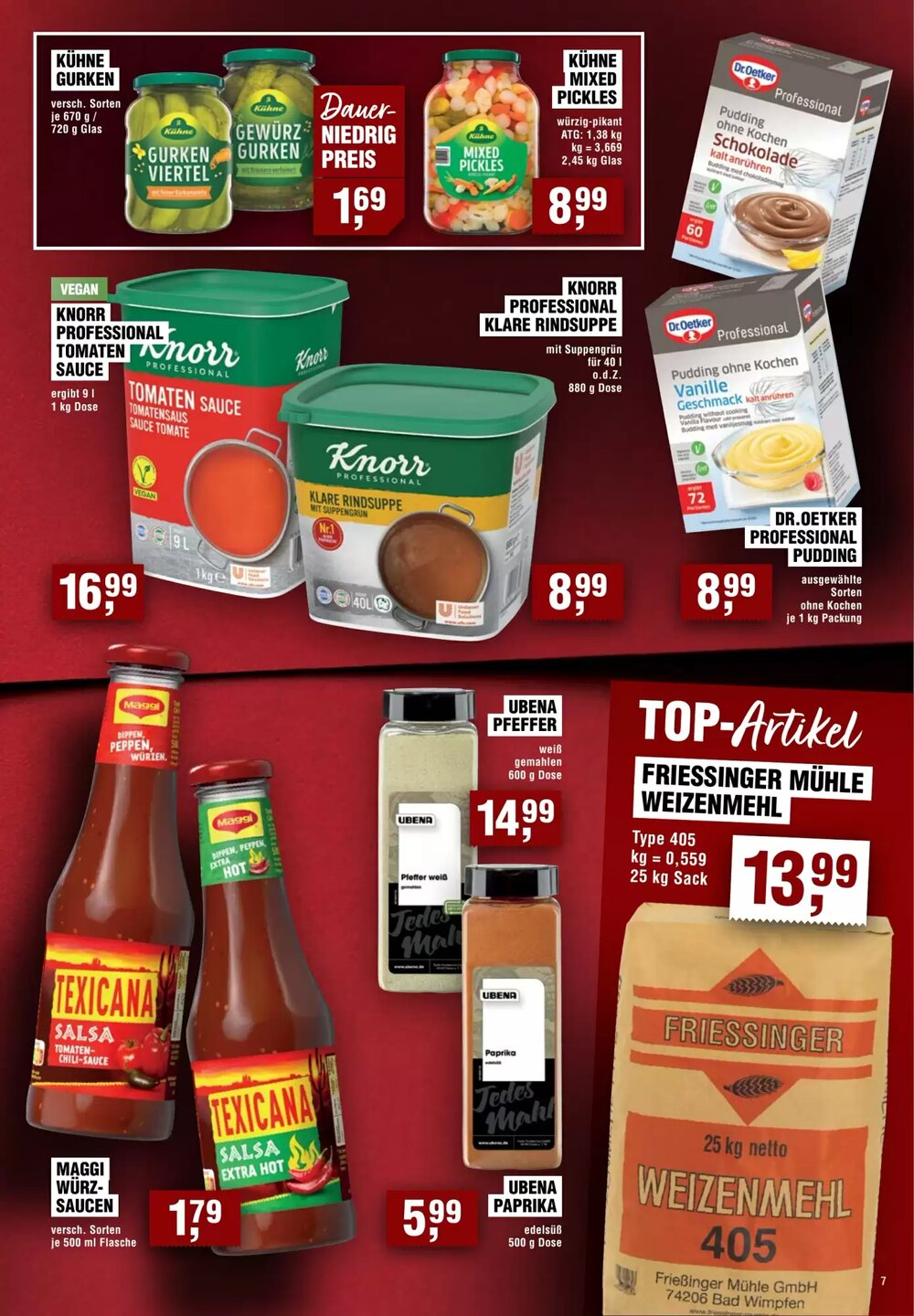 EDEKA Foodservice Prospekt (ab 08.01.2026) zum Blättern - Seite 7