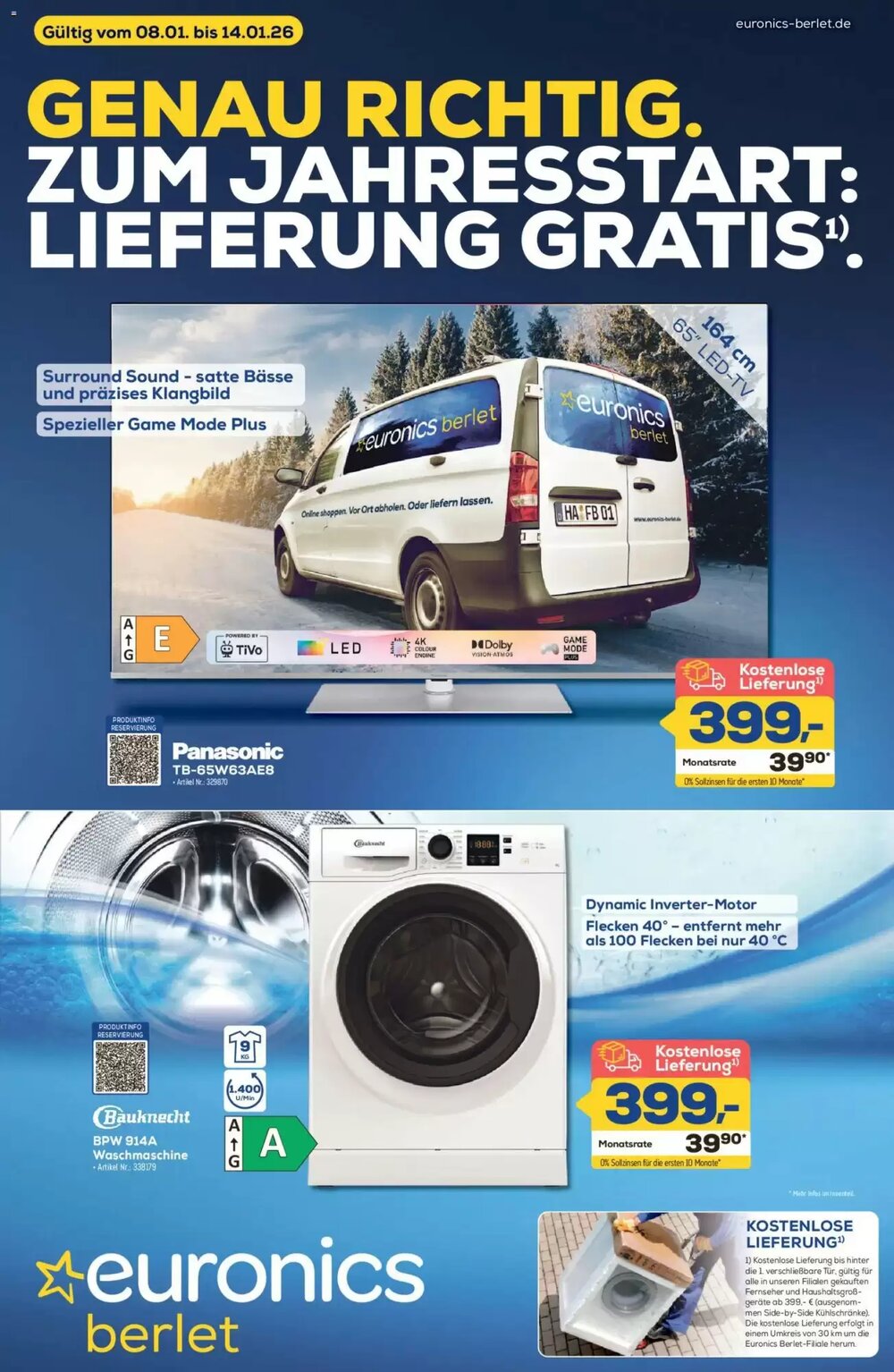 Euronics Prospekt (ab 08.01.2026) zum Blättern - Seite 1